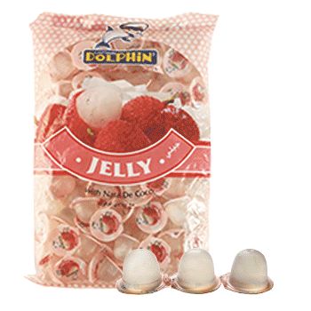 Lychee Jelly With Nata De Coco in Big Pack