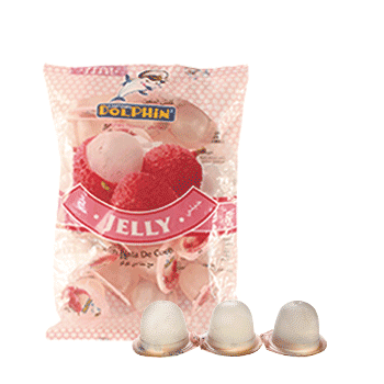 Lychee Jelly With Nata De Coco in Small Pack