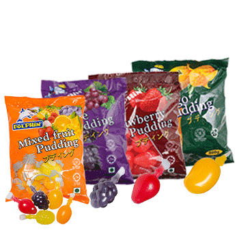 Fruit Shape Pudding Drinks in Pack