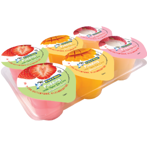 Mix Pudding with Nata De Coco (130g x 6cups)