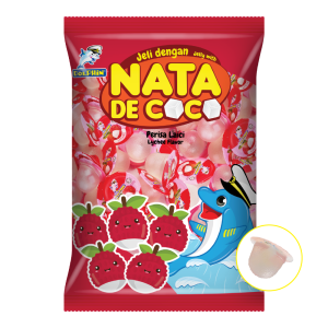 Lychee Jelly with Nata De Coco (15g x 100 pcs)