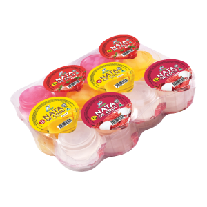 Jelly with Nata De Coco (70g x 24 cups x 6 sets)