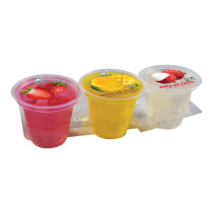 Jelly with Nata De Coco (130g x 3cups x 24sets)