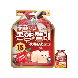 Lychee Konjac Jelly (20g x 15 pcs x 24 bags)