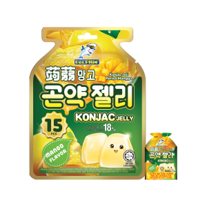 Mango Konjac Jelly (20g x 15 pcs x 24 bags)