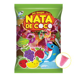 Jelly with Nata De Coco – Mixed (13g x 100pcs)