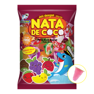 Jelly with Nata De Coco – Mixed (13g x 32pcs)