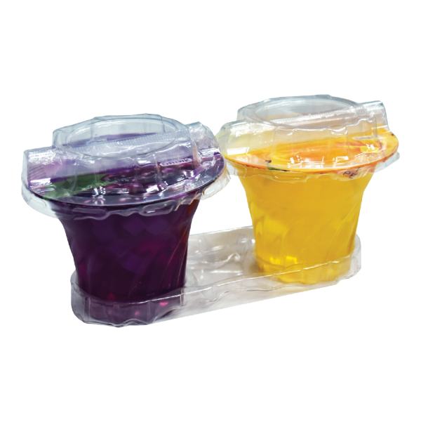 Grape & Mango Jelly Drink with Nata De Coco (180g x 2cups)