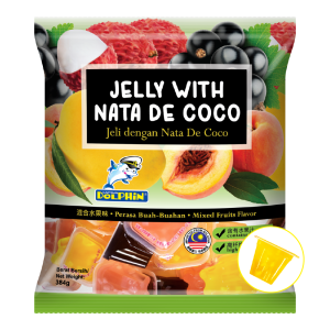 Mixed Flavoured Jelly with Nata De Coco(32g x 12pcs)