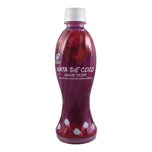 Nata De Coco with Grape Drink (350ml x 24bottles)