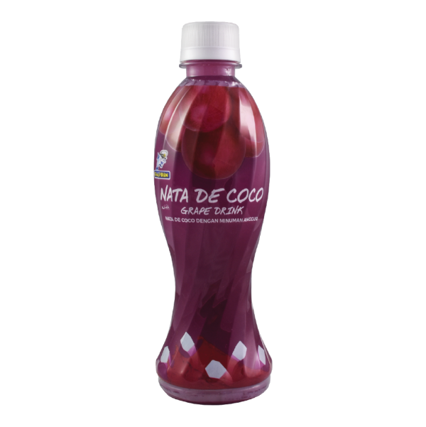 Nata De Coco with Grape Drink (350ml x 24bottles)