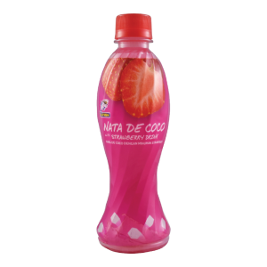 Nata De Coco with Strawberry Drink (350ml x 24bottles)