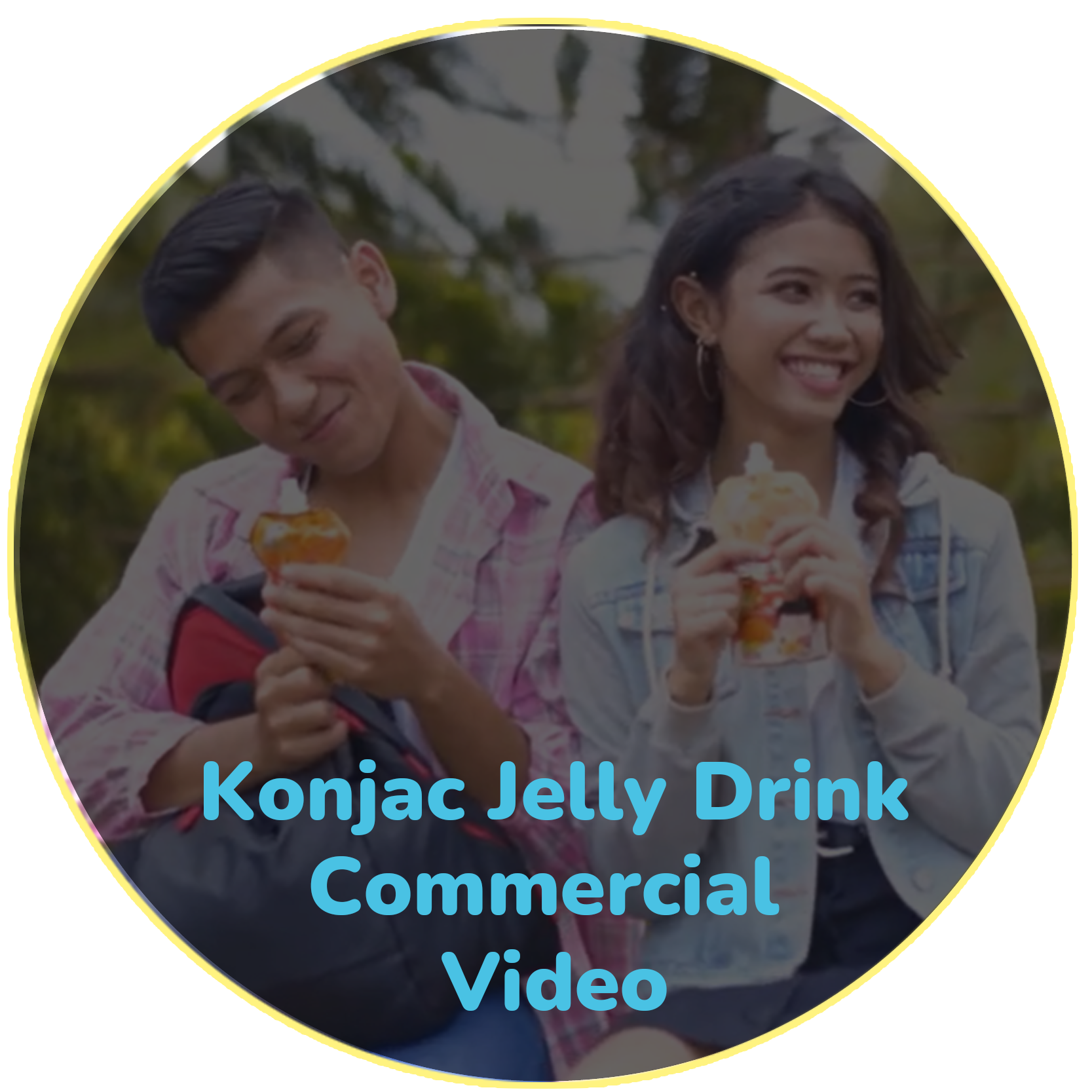 Konjac Jelly Drink Commercial