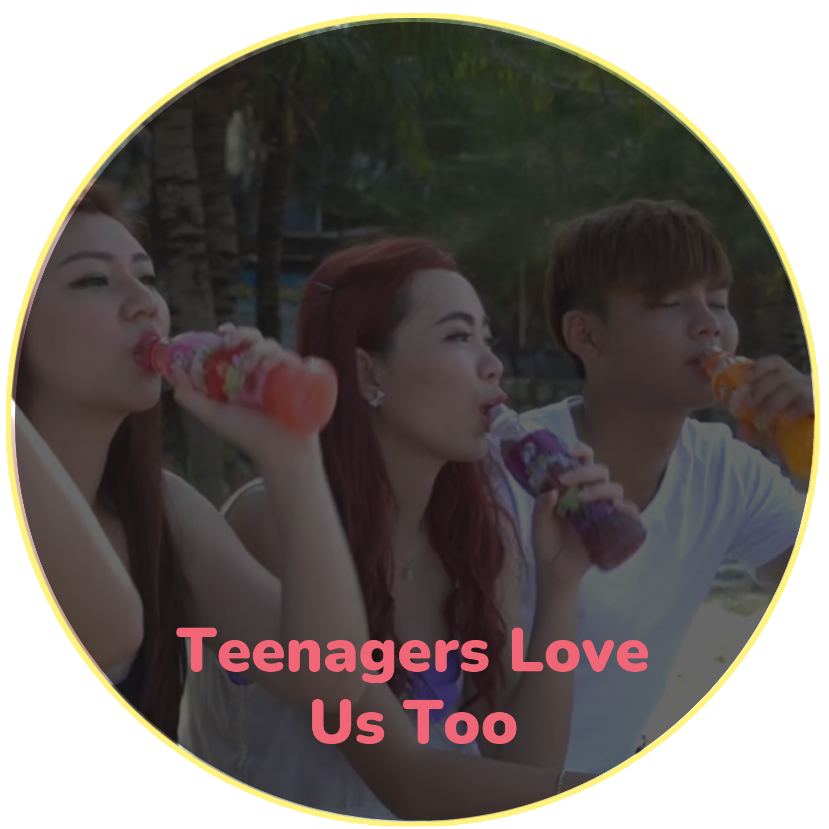 Teenagers Loves Nata De Coco
