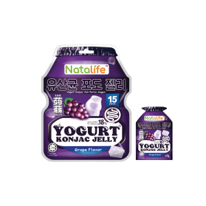 Yogurt Konjac Jelly Grape Flavor (20g x 15pcs)